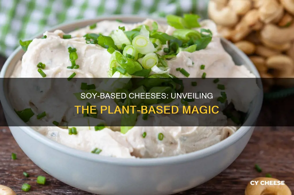 what are soy-based cheeses made from