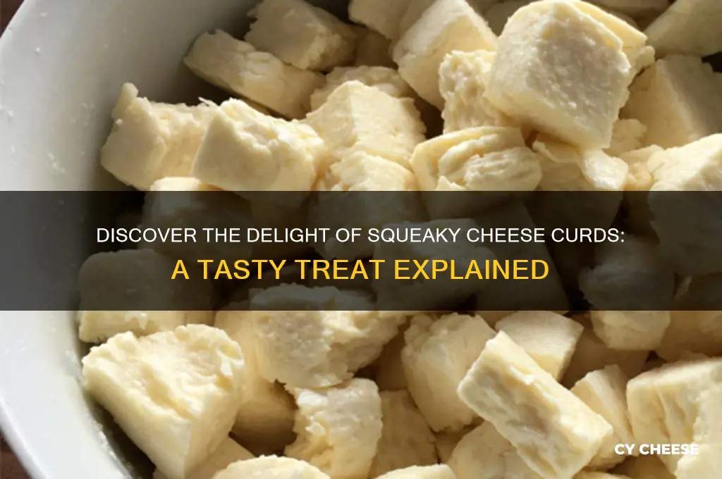 what are squeaky cheese curds