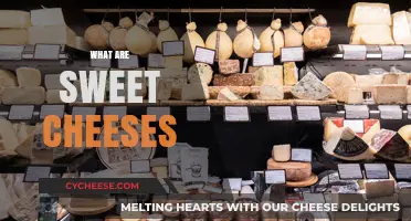 Exploring Sweet Cheeses: Types, Flavors, and Culinary Uses