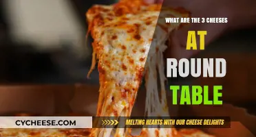 Discover the Trio of Cheeses at Round Table Pizza