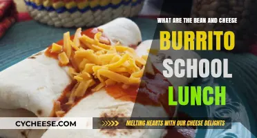 Bean and Cheese Burrito School Lunch: A Nutritious and Affordable Option