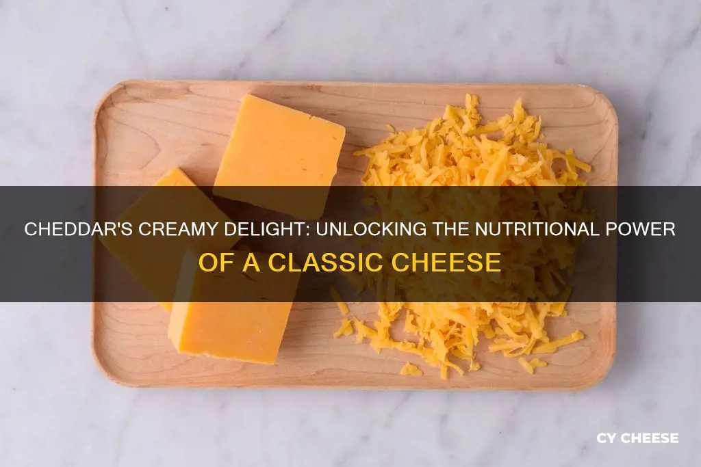 what are the benefits of cheddar cheese