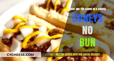 Cheese Coneys Without Buns: How Many Carbs?