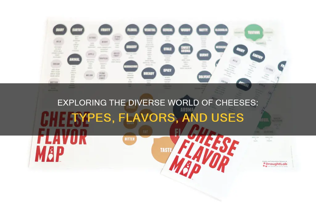 what are the different cheeses