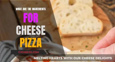 The Perfect Pizza: Unveiling the Secrets of Cheese Pizza Ingredients