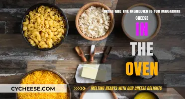 Macaroni Cheese: Oven-Baked Comfort Food Ingredients