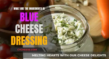 Blue Cheese Dressing: Decoding the Delicious Ingredients