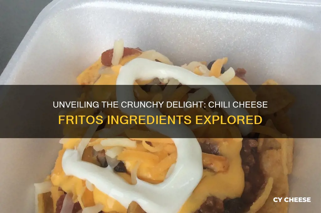 what are the ingredients in chili cheese fritos