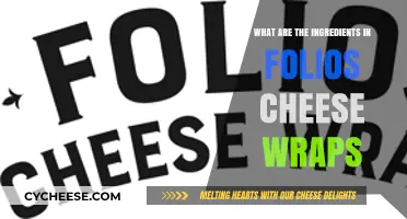 Discover the Simple Ingredients in Folios Cheese Wraps: A Tasty Guide
