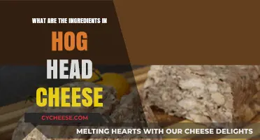 Discover the Surprising Ingredients in Traditional Hog Head Cheese