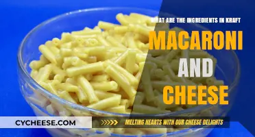 Kraft Mac and Cheese: What's in the Box?