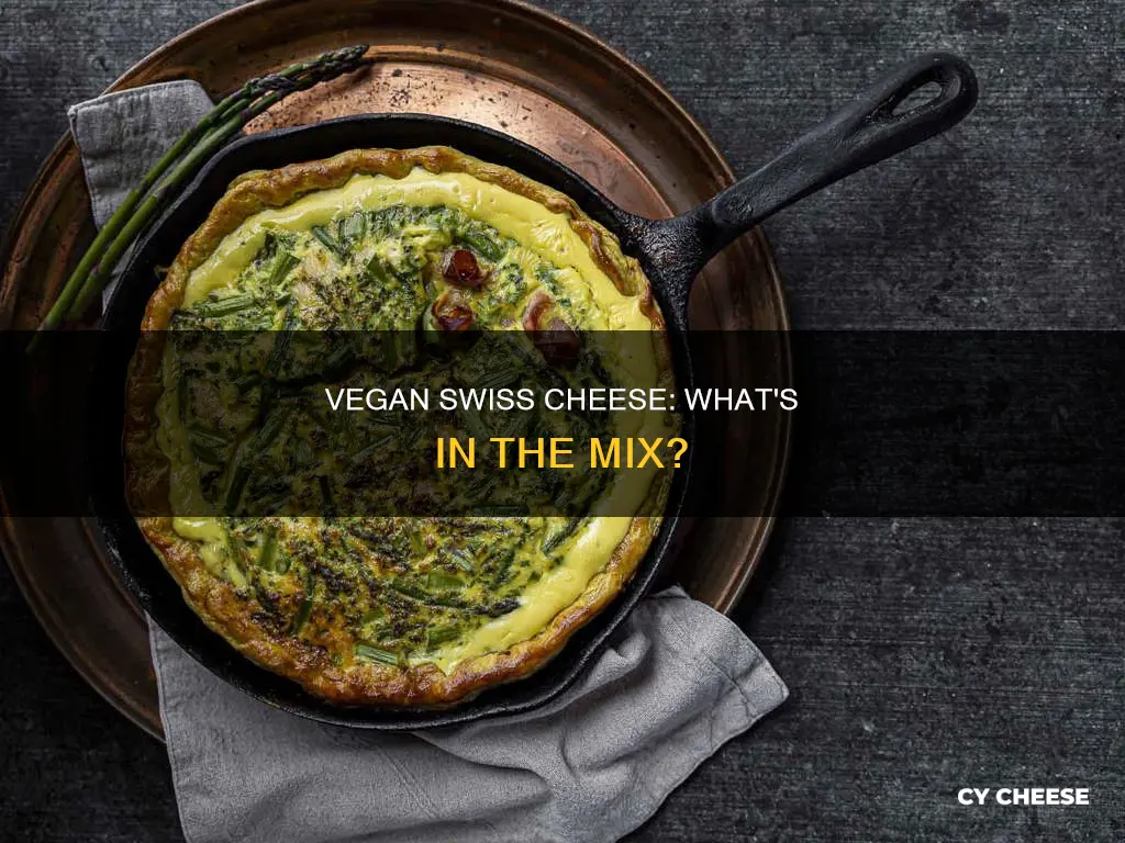 what are the ingredients in vegan swiss cheese