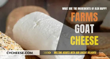 Unveiling Aldi Happy Farms Goat Cheese: Ingredients and More