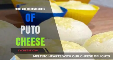 Puto Cheese Ingredients: A Quick Guide