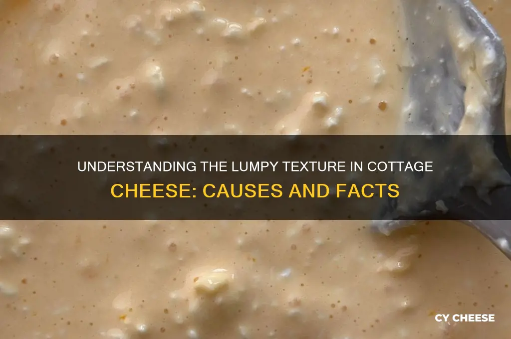 what are the lumps in cottage cheese