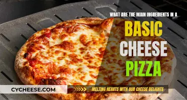 Cheese Pizza: Unraveling the Magic of Main Ingredients
