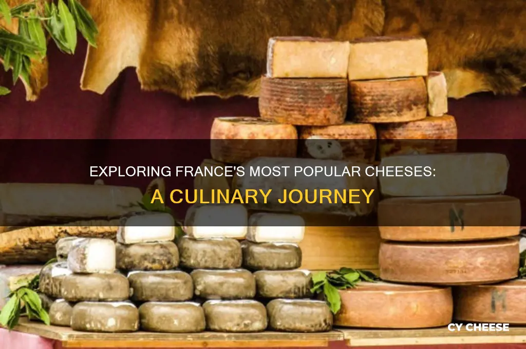 what are the most popular cheeses in france