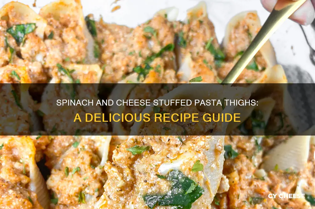 what are the pasta thighs stuffed with spinach and cheese
