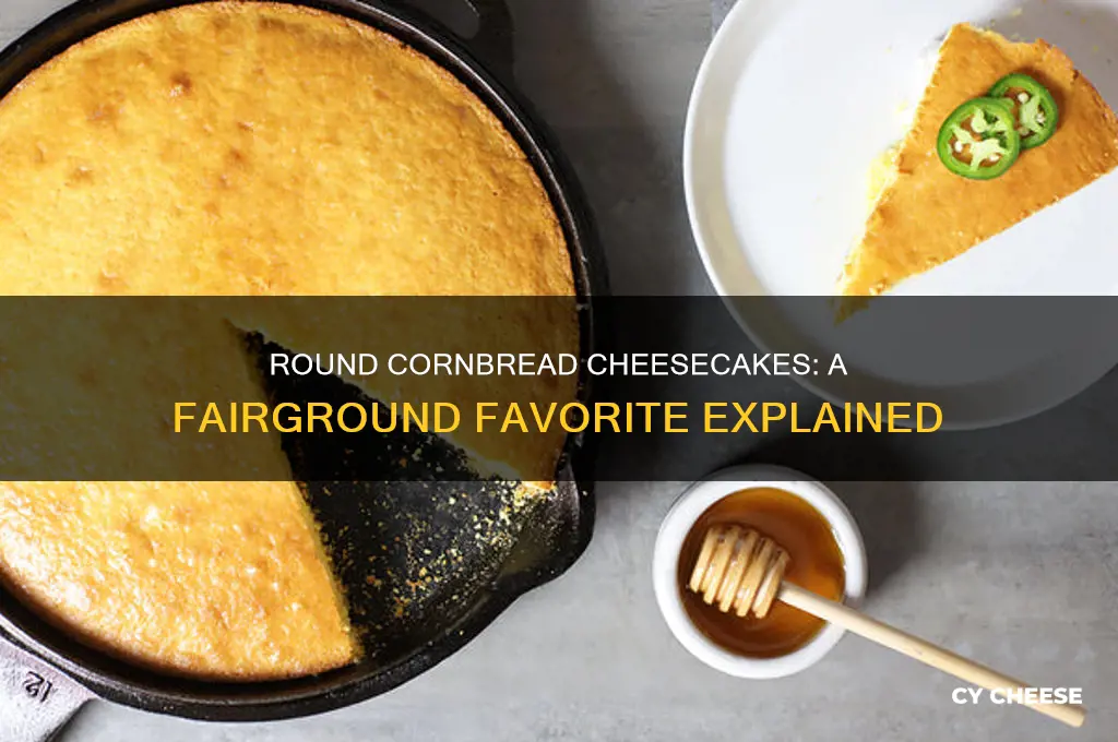 what are the round cornbread cheese cakes sold at fairs