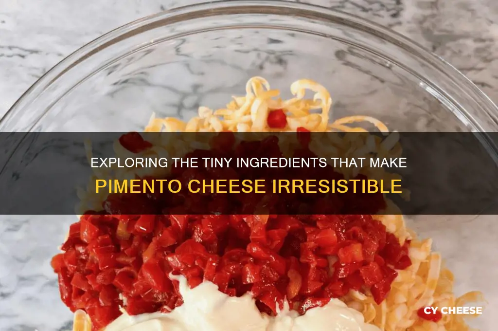 what are the small things in pimento cheese