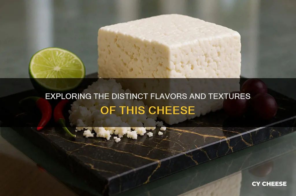 what are the unique characteristics of this cheese