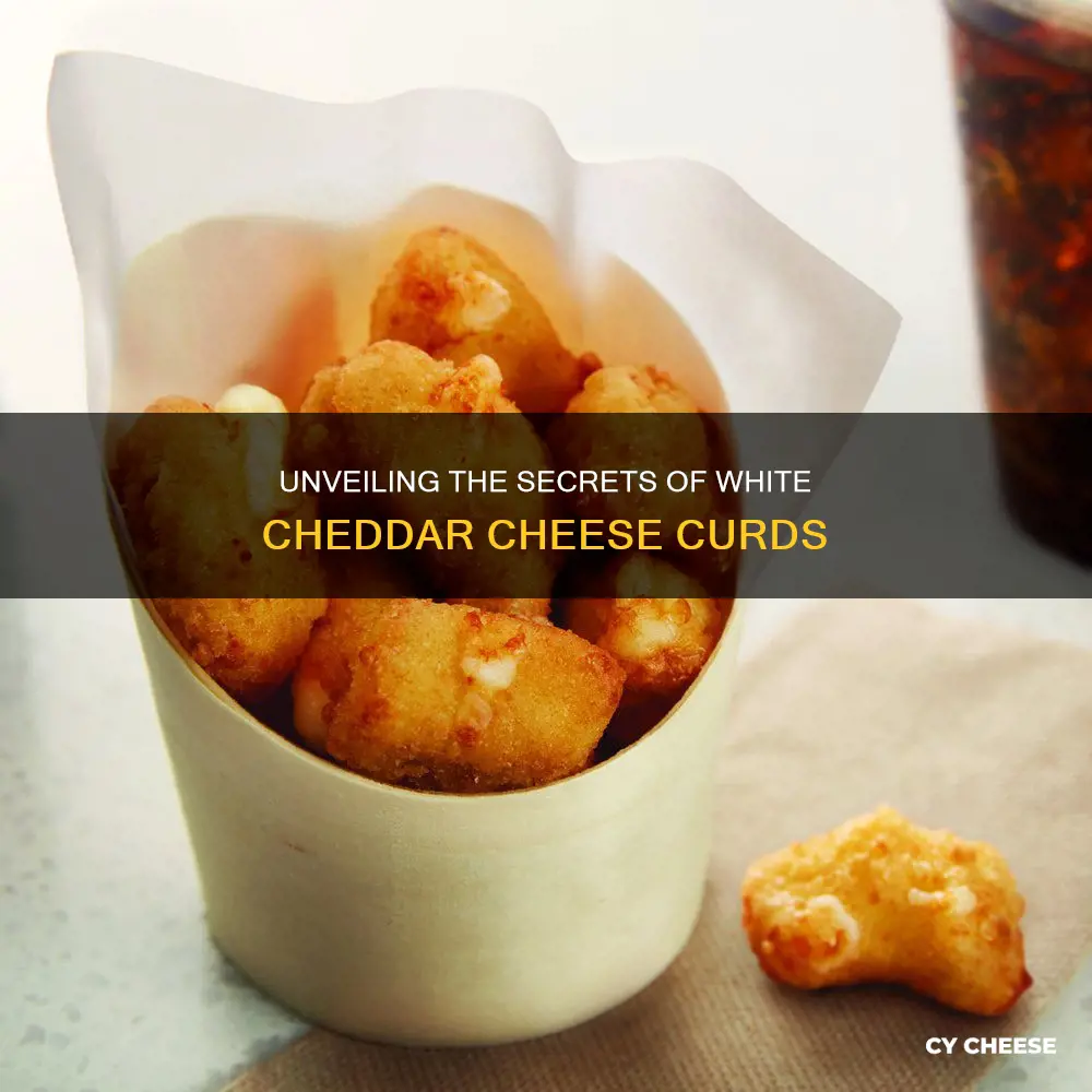 what are white cheddar cheese curds