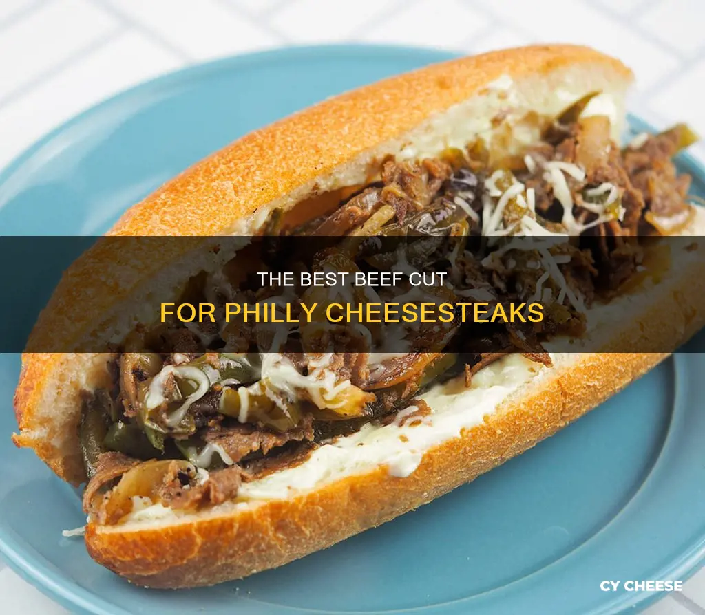 what beef is used for philly cheese steak