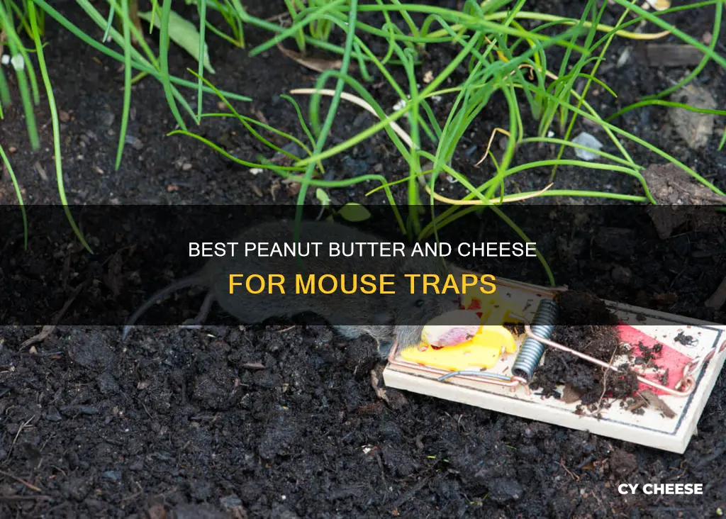 what best cheese or peanut butter to catch mice