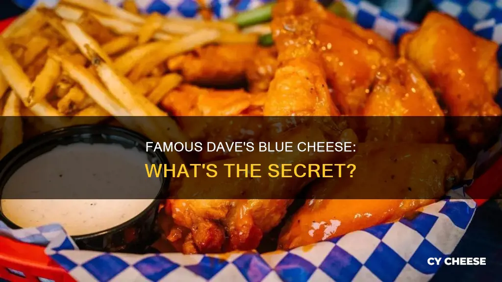 what blue cheese does famous dave