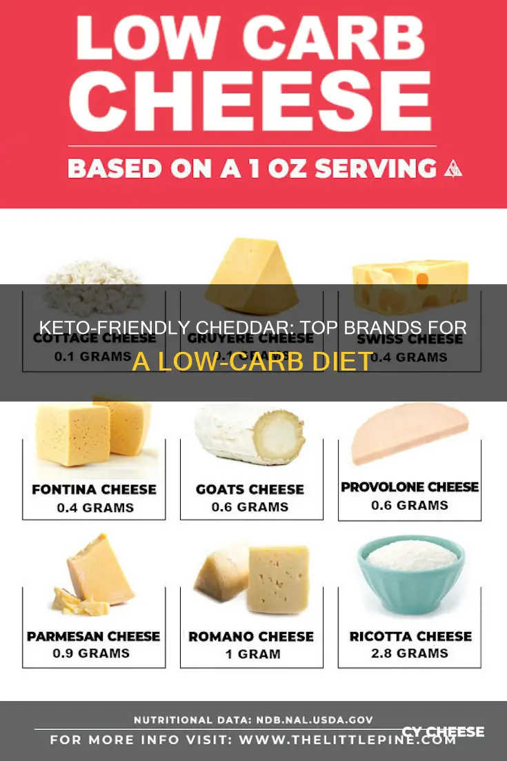 what brand of cheddar cheese is safe on keto