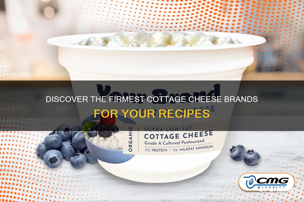 what brand of cottage cheese is firm
