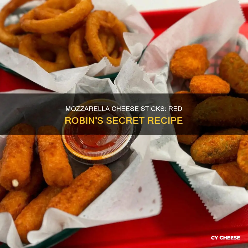 what brand of mazzarella cheese sticks does red robin use