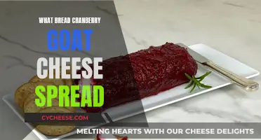 Cranberry Bliss: Goat Cheese and Bread Spread