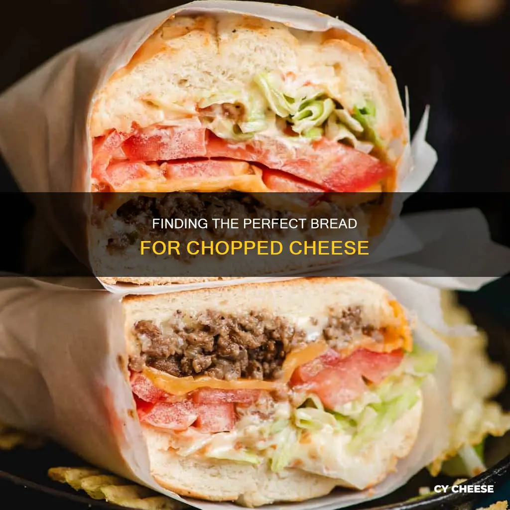 what bread do you get chopped cheese on