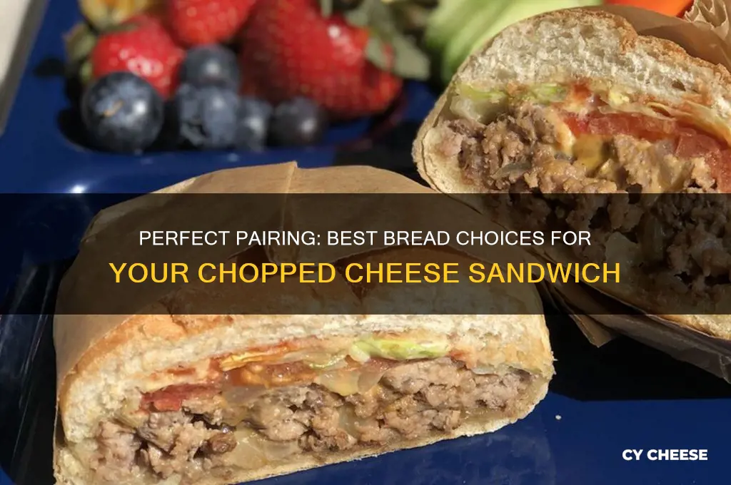 what bread for chopped cheese