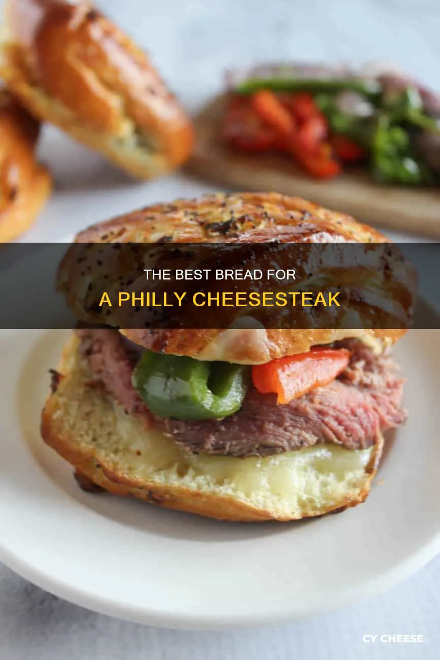 what bread to use for philly cheese steak