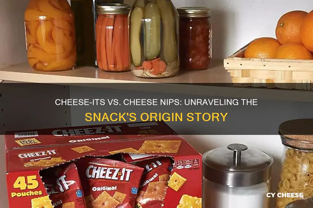 what came first cheese its or cheese nips
