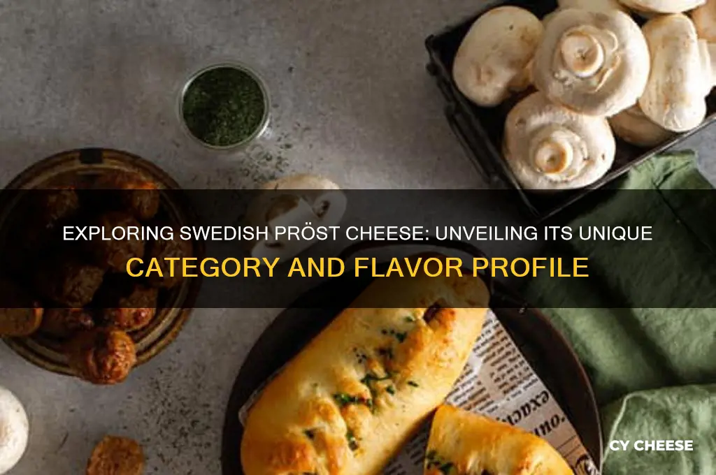 what category of cheese is swedish pröst cheese