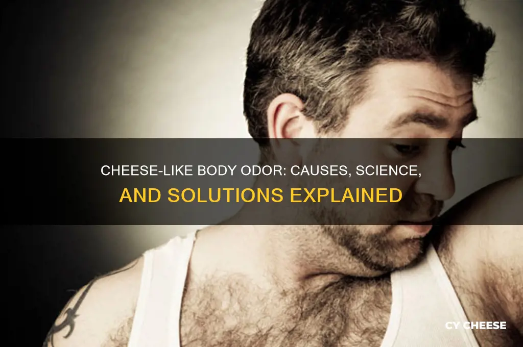 what causes cheese body odor