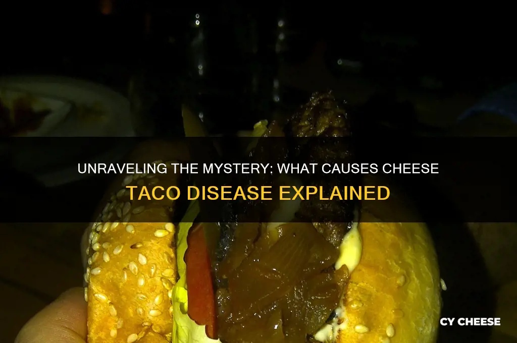 what causes cheese taco disease
