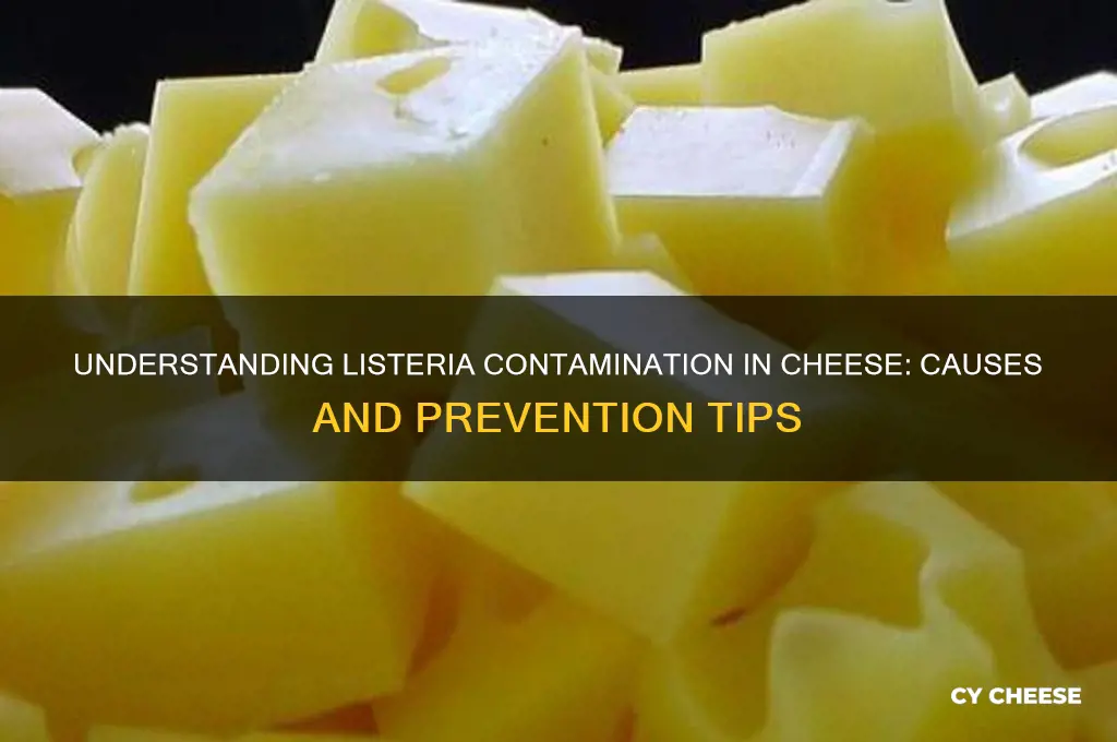 what causes listeria in cheese