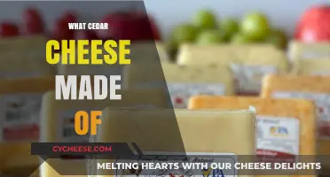 Unveiling the Secrets: What Cedar Cheese is Made Of