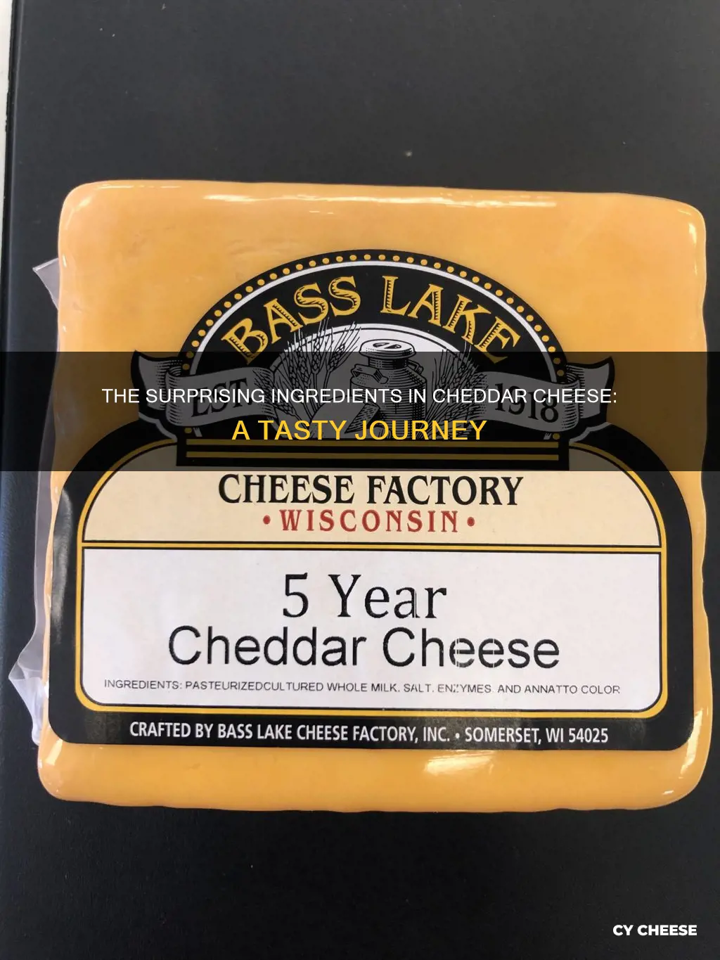 what cheddar cheese is made of