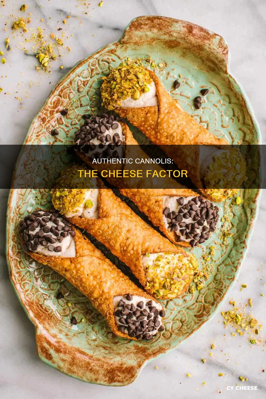 what cheese are authentic cannolis made of