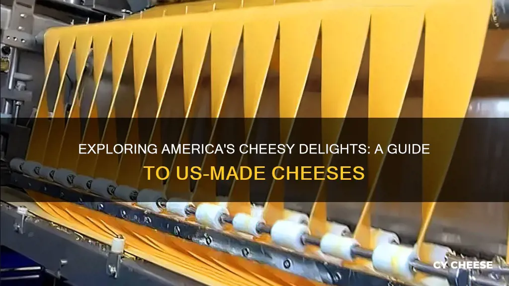 what cheese are made in the us