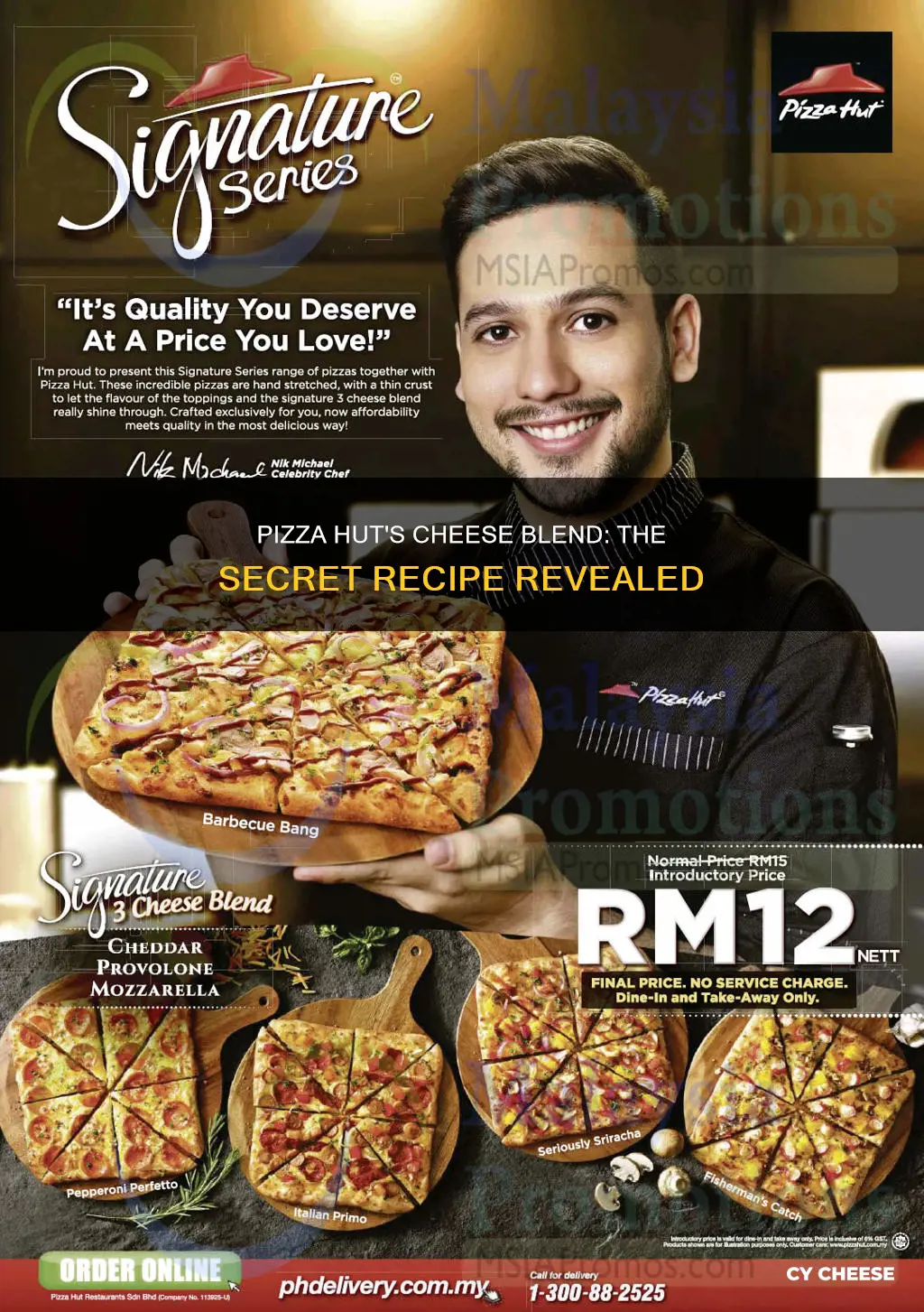 what cheese blend does pizza hut use