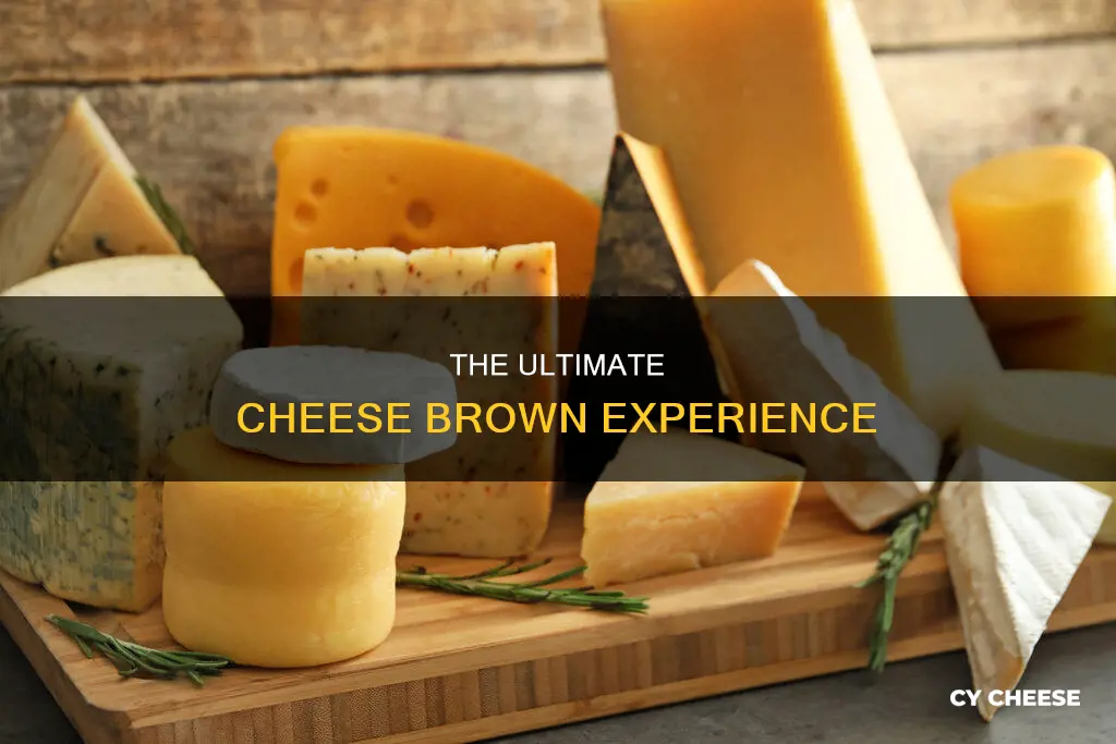 what cheese brown