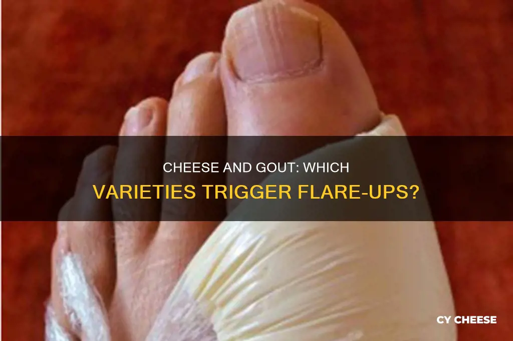 what cheese causes gout