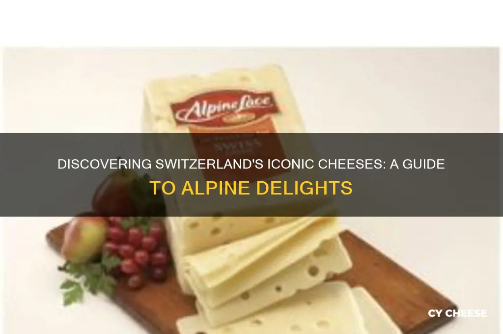 what cheese comes from switzerland