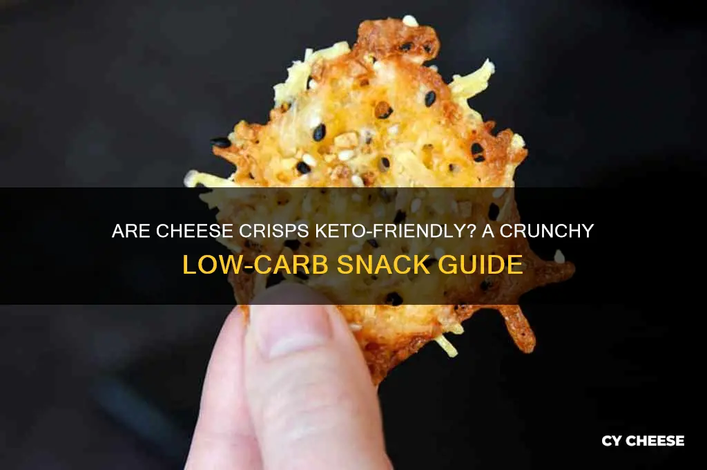 what cheese crisps are keto